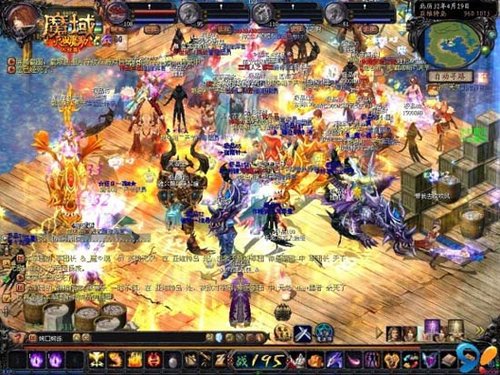 魔域战天手机版游戏介绍，神器打造、语音团战超好玩